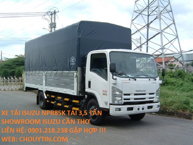 Isuzu npr85k euro4 tải trọng 3495kg bằng lái B2  Bán Xe Tải Trả Góp   MBN3308  0938294794
